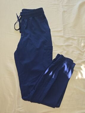 Grey's Anatomy Navy Scrub Jogger with Yellow Logo